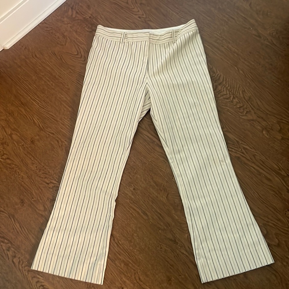 NWOT Pinstriped work trousers